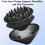Large Diffuser Attachment for  FlexStyle, Upgraded Diffuser Nozzle for Dryer Faster and Define Wavy, Curly Hair Black 7