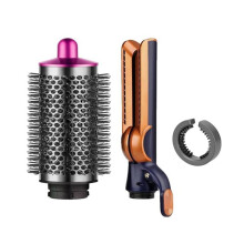 Ronde Volumeborstel met Luchtstroomopzetstuk voor Airwrap Styler HS01 HS05 HS08 Föhn Diffuser Mondstuk A