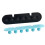 2St Kabelclip Plughouder Hard Plastic Assorti Kleuren 2