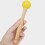 1Set Draagbare Zangkom Mallet Rubber Ring Geluidsstok 8