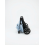 Leatherette Pram with Footmuff & Changing Bag-Blue 4