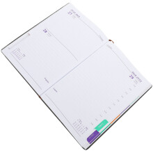 Notebook Zwart Notitieboek Met Handige Planner Indeling