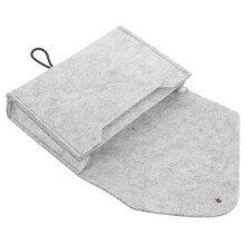 1Powerbank Organizer Grijze Duurzame Opbergtas Voor Elektronica