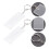 1Set Transparante Sleutelhanger Eigen Ontwerp En Cadeau 11