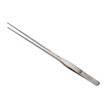 Aquarium Fish Tank Live Plants Straight Tweezers Cutting Stainless Steel 27cm