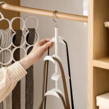 1X Handtas Hanger Met Roterend Ontwerp ABS Wit, Bescherming