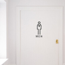 1Acryl Toiletbord Met Design Voor En Kantoor