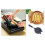 Waffle Cone Maker, Nonstick Waffle Cone Making Mold Kitchen Gas Baking Tool Mould for Home,Kitchen, Restaurant 22cm 1