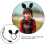 Set Zebra Oor Hoofdband En Cosplay Accessoire 6