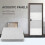 6 PeçAs Painel de AbsorçãO AcúStica 12 Polegadas X 12 Polegadas X 0,4 Polegadas Acolchoamento À Prova de Som para Isolamento de Eco Baixo 9