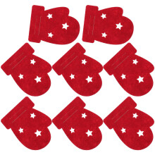8St Feestelijke Bestekhoes Kersttafel Accessoires