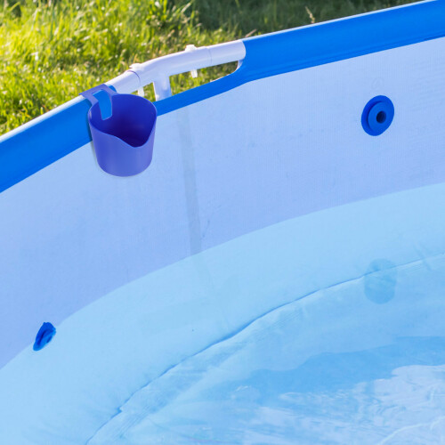 Multifunctionele Poolside Cup Rack Kunststof Voor Dranken 2
