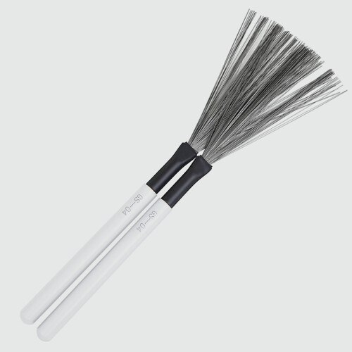 1Paar Draagbare Drum Wire Brushes Met Handvat 2