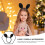 Set Zebra Oor Hoofdband En Cosplay Accessoire 4