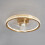Jove LED Dimmable Ceiling Fan Light - Warm Brass 7