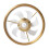 Jove LED Dimmable Ceiling Fan Light - Warm Brass 14