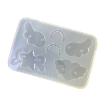Versatile Silicone Mold For Creating Handmade Star Heart Wing