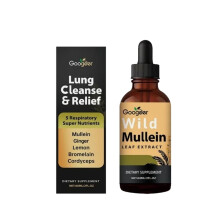 Herbal Leaf Extract Organic for Lung Natural Lung Cleanse Drops Wild Mullein