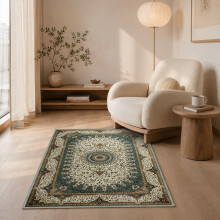 (80 cm x 150 cm (2ft 8" x 5ft)- Runner Rug., WILLOW- CASHMERE RUG) Large Traditional Rugs Living Room Carpet Door Mat