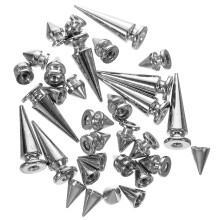Ronde Punk Rivet Spikes Voor Jeans Riemen En