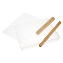 1Set Nougat Bakgereedschap Set PP Hout Wit Duurzaam Voor Keuken