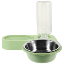 Duurzaam Rvs Kat Voerbak Met Automatische Waterdispenser ABS