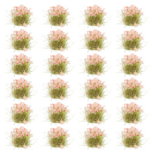 Miniatuur Roze Kunstgras Cluster Plastic Voor Model Landschap