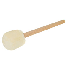 1Bassdrum Mallet Hout Drumstick Wit Gripvriendelijk En Duurzaam