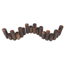 1Tuinrand Zwart Hout Duurzaam Praktisch Voor En Pad