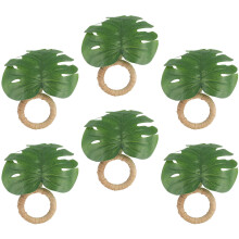 6St Chic Servet Gespen in Natuurlijke Groene Kleur Voor Thuis