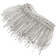 1Exquise Strass Kwast Ketting Decoratieve Franje Voor Naaien