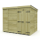 10 x 8 Pent Shed Tanalised (Double Door, No Windows) 2