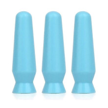 Set van 3 harde contactlens sclera-verwijderaars en -inbrengers zonder ventilatieopeningen