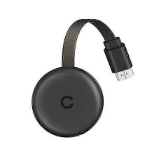 Nieuwe Chromecast 3 voor wifi smart-tv stick voor Netflix, YouTube, wifi-weergave, draadloze HDMI