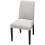 IKEA BERGMUND Upholstered Dining Chair-Grey 1