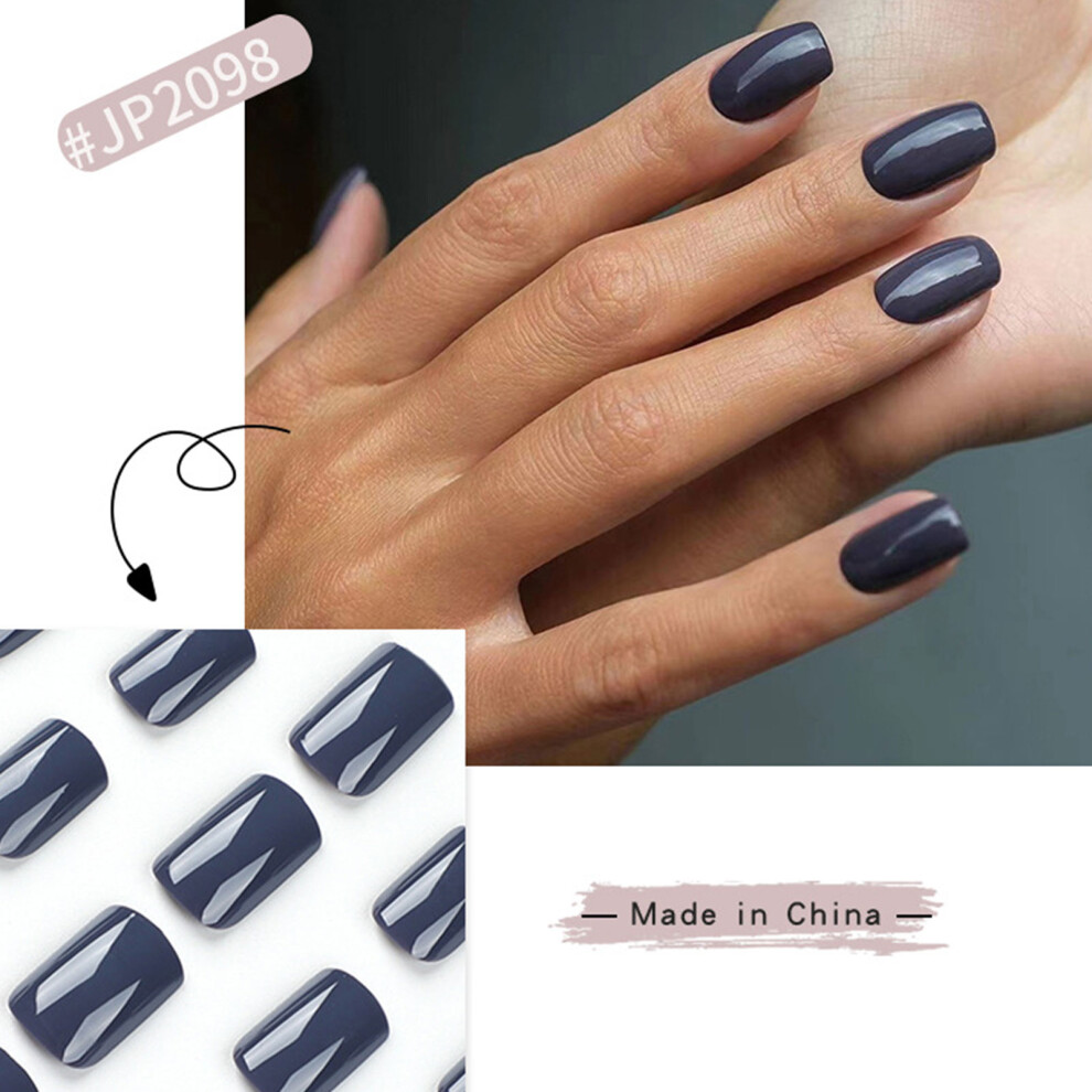 Dcph-Clothing (Jelly Glue Model) Stage Fake Nails - Waterproof & Breathable