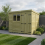 10 x 8 Pent Shed Tanalised (Double Door, With Windows) 1