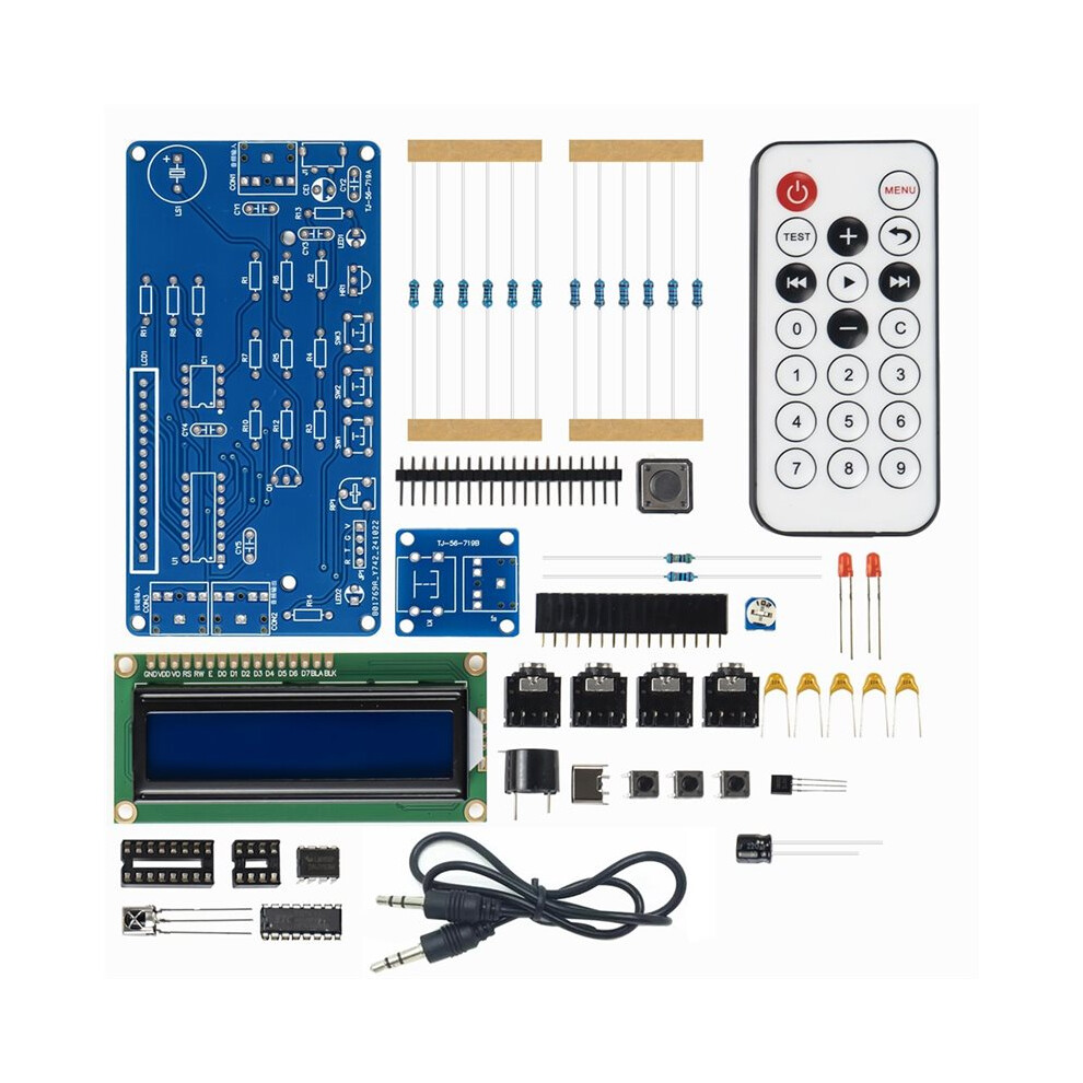 5V Morse Code Infrared Decoder Electronic Diy Kit Science Experiment Fun Circuit Board With Shell Diy 6031863696646