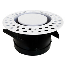 Adjustable Round Air Conditioning Outlet Vent Diffuser Ceiling Flush Mount Central Air Vent Cover for Home Hvac 100mm