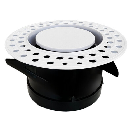 Adjustable Round Air Conditioning Outlet Vent Diffuser Ceiling Flush Mount Central Air Vent Cover for Home Hvac 100mm