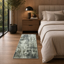 (60 cm x 110 cm (2ft x 3ft 7")- Large Rug/Mat., FROST/CLOUD GREY- CASHMERE RUG) Large Traditional Rugs Living Room Carpet Door Mat