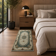(60 cm x 110 cm (2ft x 3ft 7")- Large Rug/Mat., WILLOW- CASHMERE RUG) Large Traditional Rugs Living Room Carpet Door Mat