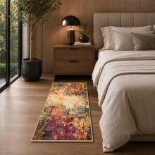 (60 cm x 110 cm (2ft x 3ft 7")- Large Rug/Mat., VIBRANT- CASHMERE RUG) Large Traditional Rugs Living Room Carpet Door Mat