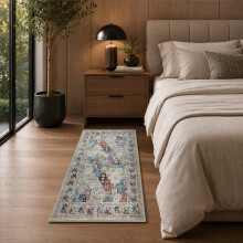 (60 cm x 110 cm (2ft x 3ft 7")- Large Rug/Mat., COASTAL- CASHMERE RUG) Large Traditional Rugs Living Room Carpet Door Mat