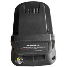 RYB40MIL18 Battery Adapter for 40V Li-Ion Battery Convert to for 18V Battery,