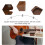 1Guitar Pick Carrying Case Compact Koffiekleurig Houtdesign 6