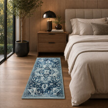 (60 cm x 110 cm (2ft x 3ft 7")- Large Rug/Mat., TRANQUIL- CASHMERE RUG) Large Traditional Rugs Living Room Carpet Door Mat