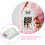 1Fotoboek Draagbaar Wit PVC Met Grappig Design 5