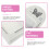 1Fotoboek Draagbaar Wit PVC Met Grappig Design 6