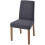 IKEA BERGMUND Chair oak effect/Gunnared medium grey 1